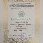 Certificates (3)